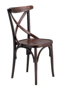 Golia, Chair in bent beechwood for bars and wine bars