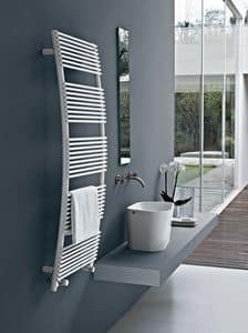 Parentesis, Towel warmer with arched shape, for the bathroom