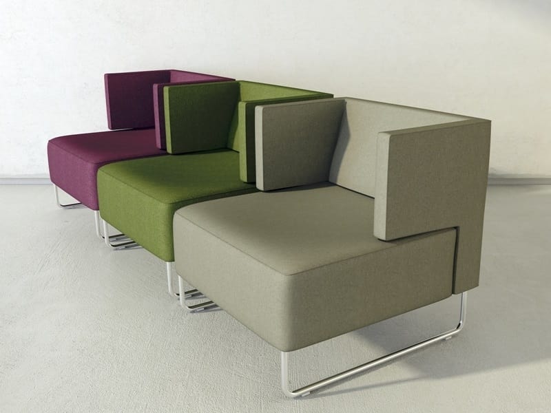 Urban 835, Modern armchair for waiting