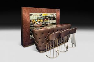 Glitter Bar, Bar furniture with glitter