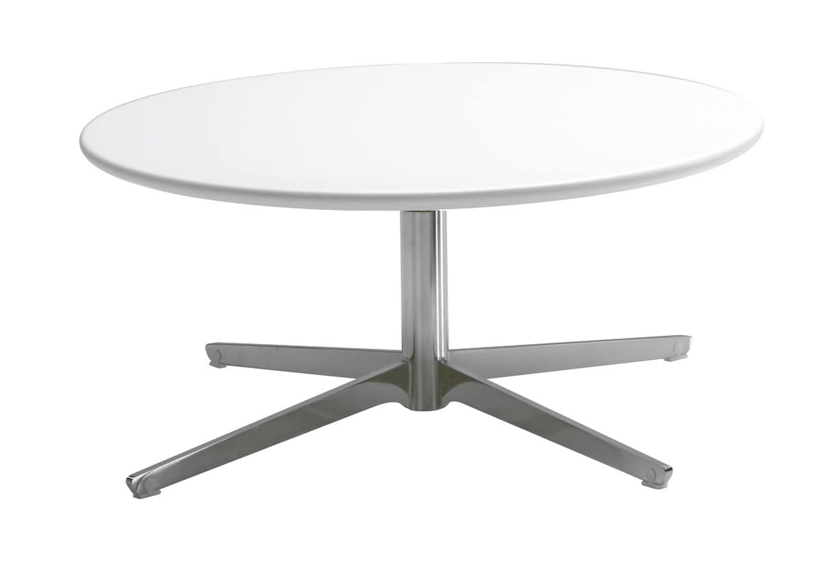 Kaleox waiting tables, Coffee tables for waiting room, with steel base