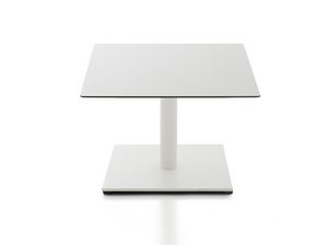 Kaleox waiting tables, Coffee tables for waiting room, with steel base