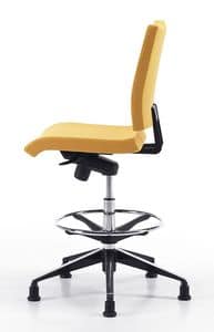 AVIAMID 3498, Professional office stool, with tilt mechanism