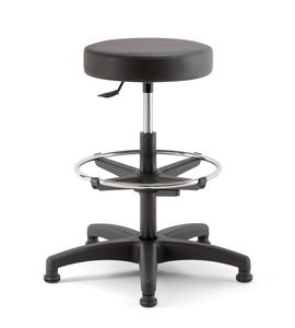 Duke Soft 03, Stool with footrest ring