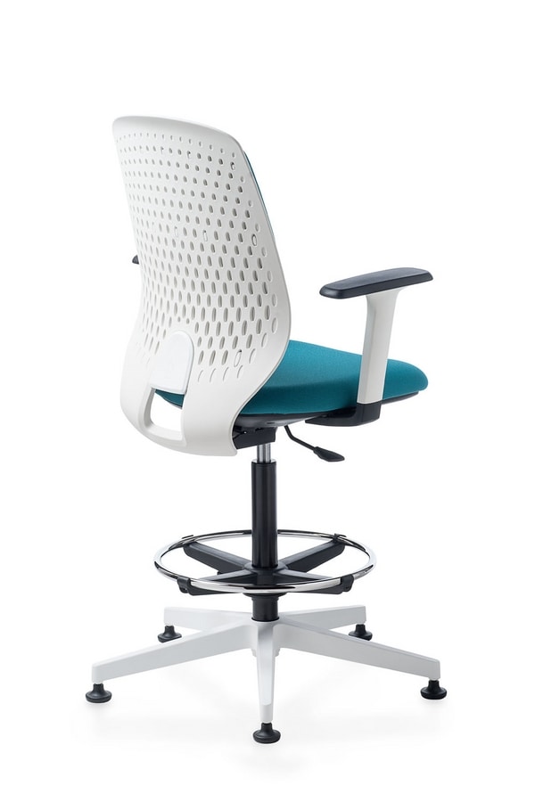 Key Smart stool, Padded stool, for office and reception