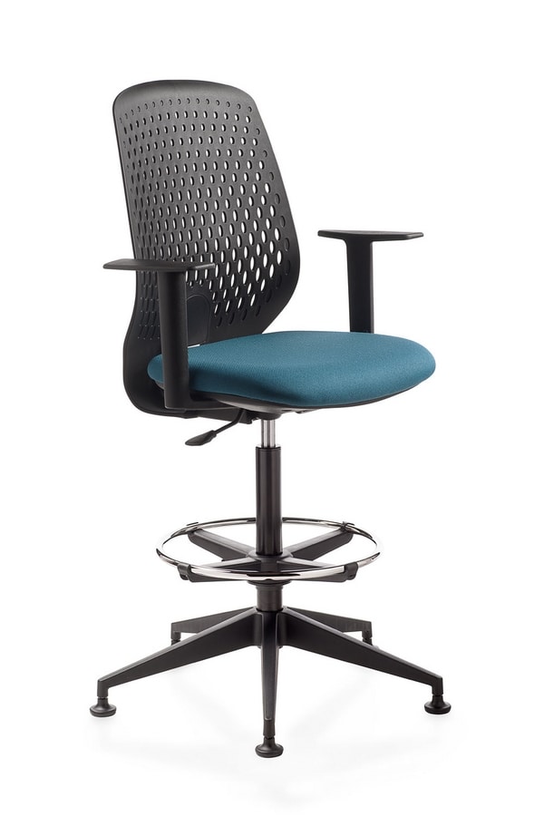 Key Smart stool, Swivel stool, for office and reception