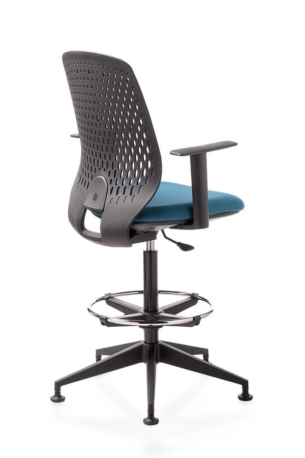 Key Smart stool, Swivel stool, for office and reception