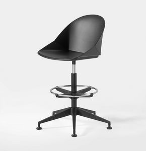 Kross Stool, Swivel stool for office and reception