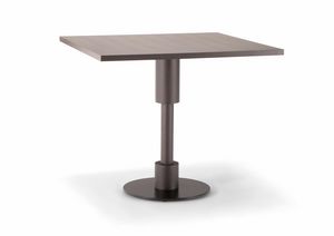 ORLANDO TABLE 081 H75, Square table for bars and restaurants