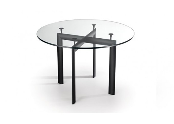 Table With Round Glass Top Idfdesign, Round Top Tables