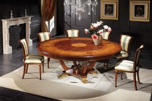 Art. 1241, Classical round dining table