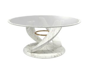 Il Gelso, Round table with a sculptural base