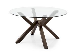 Mika Round, Table with fixed round top