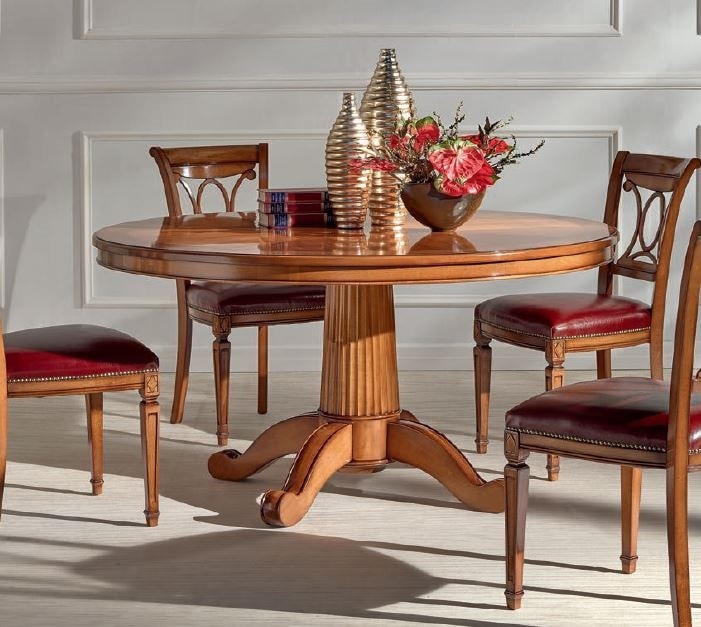 Spinapesce round table, Round dining table