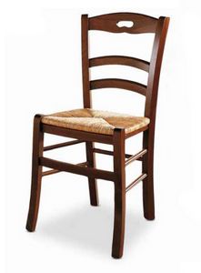 Menton, Chair with straw seat