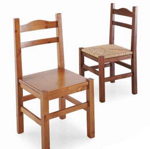 Moena, Rustic pine-wood chair