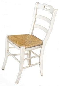 Oph�lie BR.0202.P, Chair with straw seat, classic style