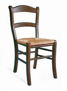 Savoia, Rustic chair with straw seat