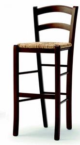 04 Brio/SG, Rustic stool, with straw seat