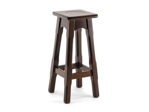 715 A, Wooden stool, for farms and restaurants