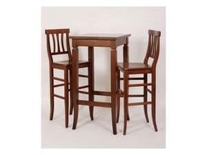 Bistrot, Highl raw stool, for rustic dining room