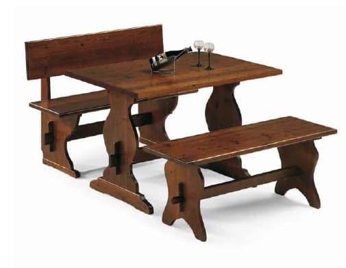 Rustica-T, Rustic table for farmhouse restaurants