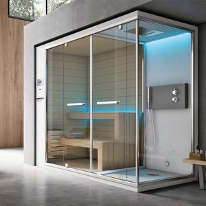 Ethos C, Shower with turkish bath, with touch panel and audio