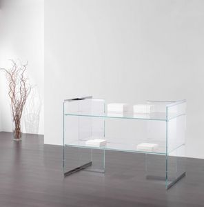 Glassystem COM/GS17, Low shelving for shops