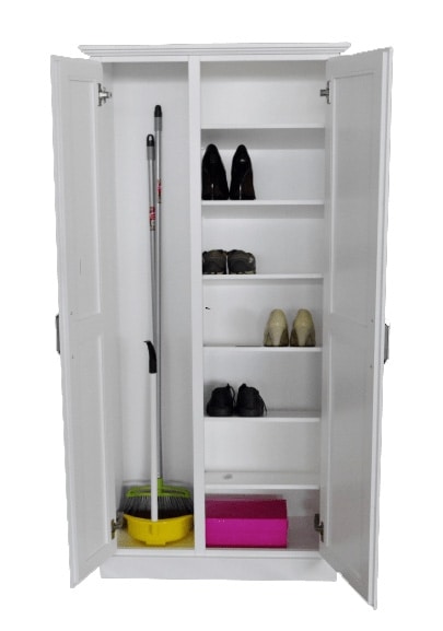 Broom holder and shoe rack cabinet IDFdesign