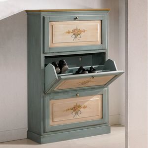 Il Mobile Classico - Infinito LV1218-A, Lacquered shoe cabinet with 3 flaps