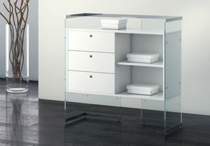 Glassystem COM/GS14, Counter with drawers for shop