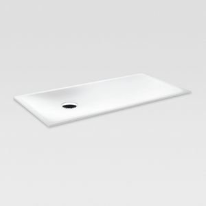 Corian rectangular - 1.2 cm thick, Corian shower tray, durable and hygienic