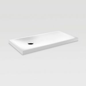 Corian rectangular - 6 cm thick, Rectangular shower tray for spa and home