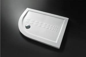 ITO angolare 90x72, Corner shower tray, right or left