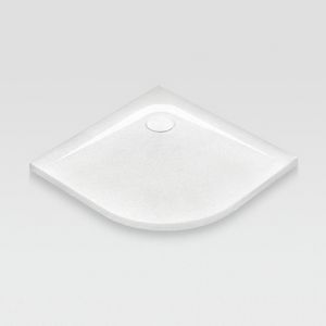 Pietrafina corner 4 cm thick, Shower tray made from recyclable sources, for swimming pools