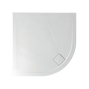 Plus+Ton curvo, Shower tray in ceramic material, made in Italy