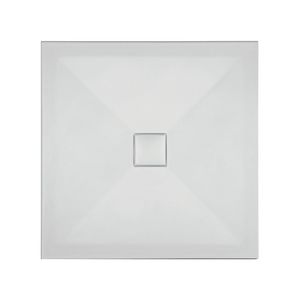 Plus+Ton square, Shower tray square, in an environmentally friendly material
