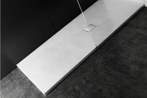 Plus1 140x90, Shower tray, made with 1st choice finest ceramic
