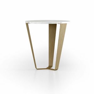 ART. 3452, Side table with round marble top