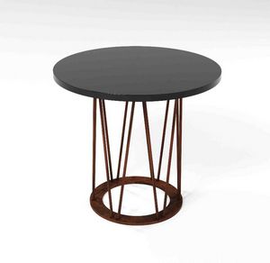 Astorga, Coffee table with iron base