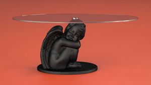 Cupido, Coffee table, angel shape base