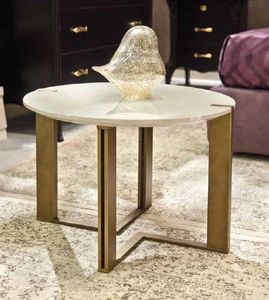 Gold Art. 6656, Coffee table with round top