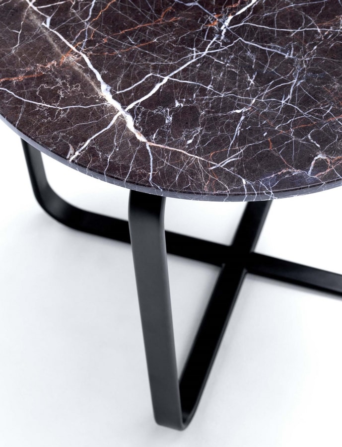 Mezzé, Low tables, with marble top
