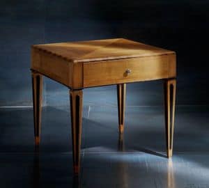 Museum Art. 80.097, Coffee table in cherry with 1 drawer, for center hall