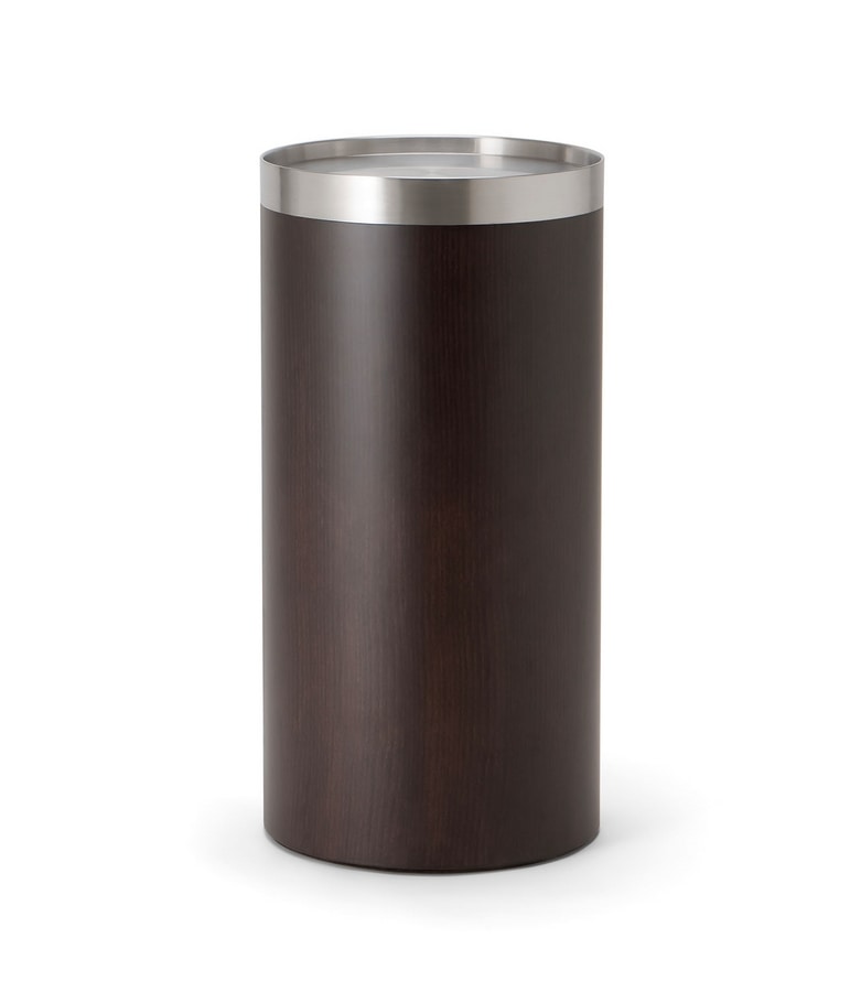 OSLO COFFEE TABLE 086 H55, Tall side table in wood and metal