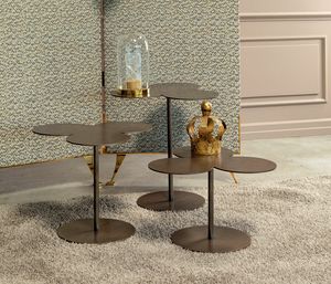 RYAZKA, Clover-shaped coffee tables