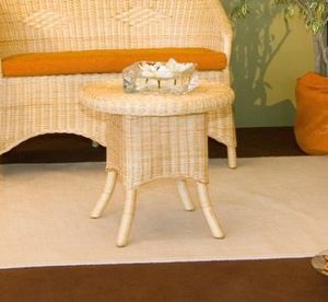 Small table Berna, Ethnic coffee table with legs