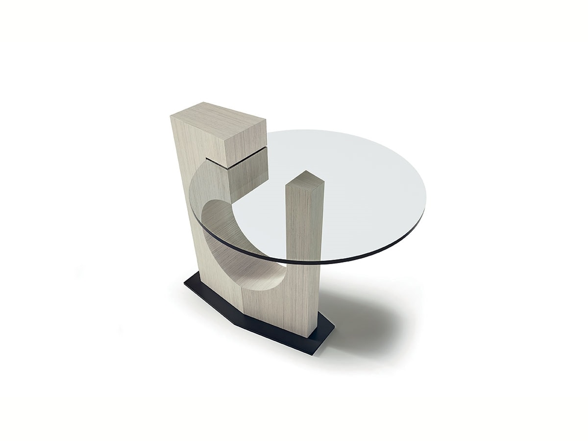 TL73 See Ye tavolino, Small table with an iconic design, with glass top