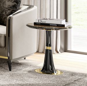 Victor Art. V16A, Side table with round glass top