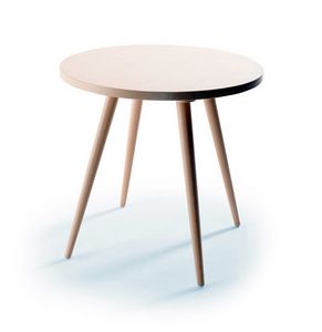Vino 1, Round wooden side table